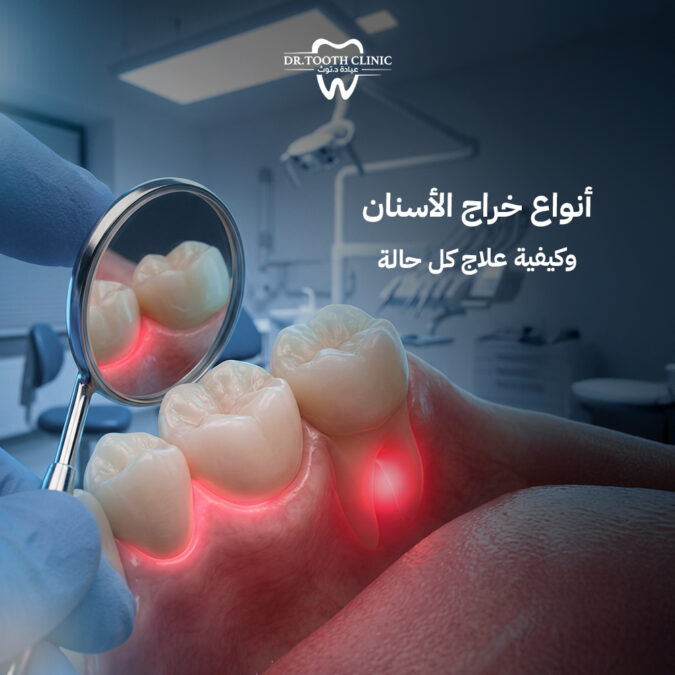 أنواع خراج الأسنان