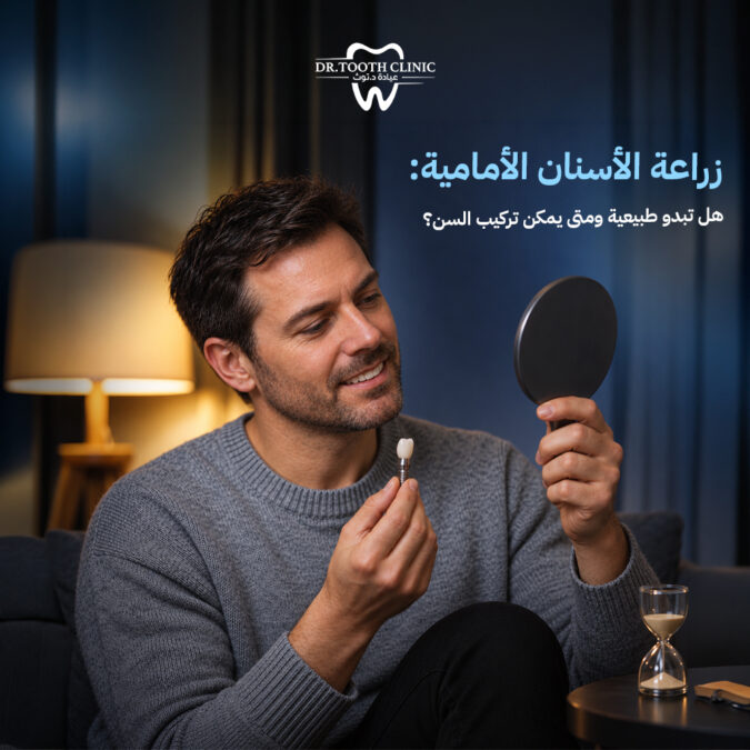 زراعة الاسنان الامامية