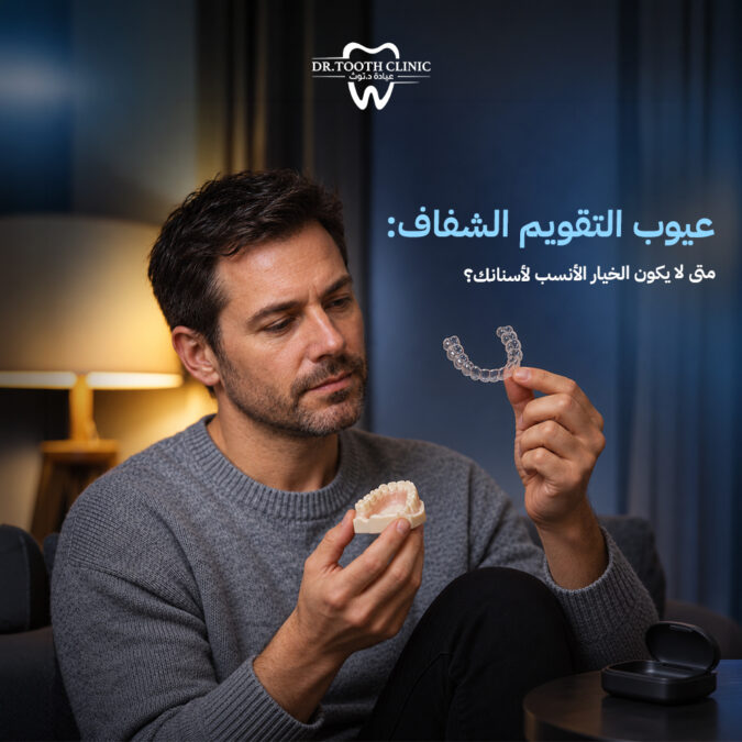 عيوب التقويم الشفاف